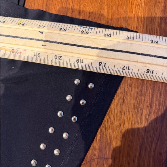 Thalia Sodi Black Long Sleeve sheath Dress with Gold studded Accents - Picture 8 of 10